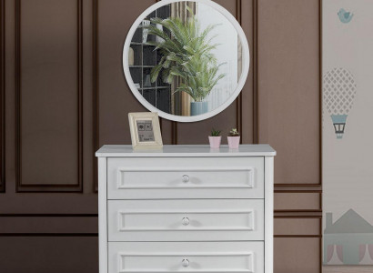 Children's room dressers wood modern design sideboard new white furniture